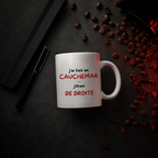 Tasse Antifa Wear flat lay grains de café